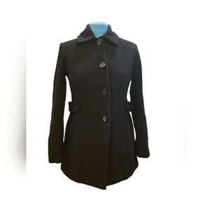 Anne Klein - Black Coat - Size Small